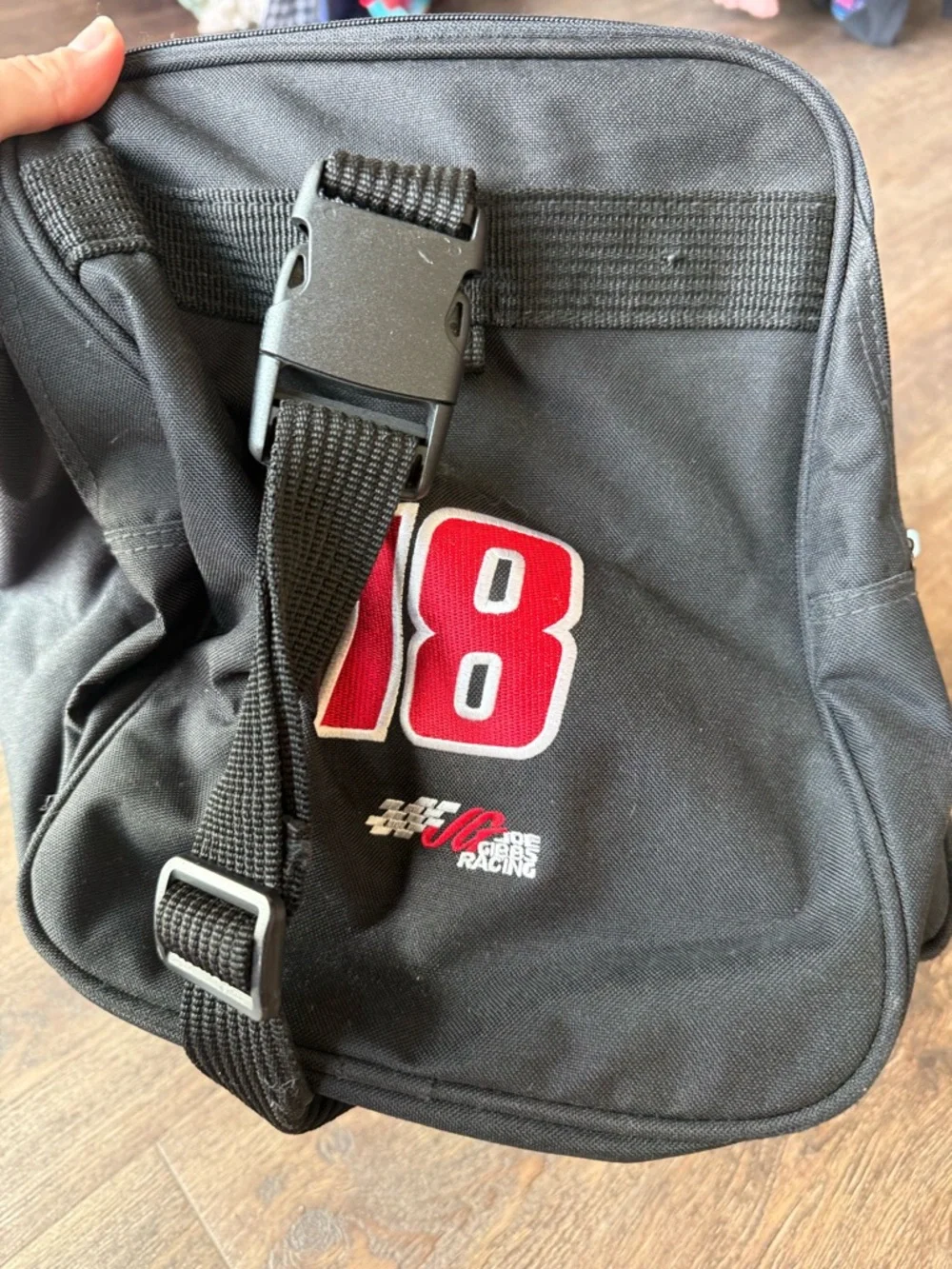 NFL Black NASCAR Duffle Bag